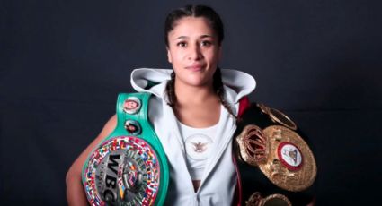 La mexicana Erika Cruz, subagente de la Guardia Nacional, gana duro combate y es campeona mundial de boxeo