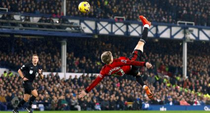 El argentino Alejandro Garnacho marca ‘el gol soñado’: Ejecuta una chilena espectacular en el triunfo del Manchester United