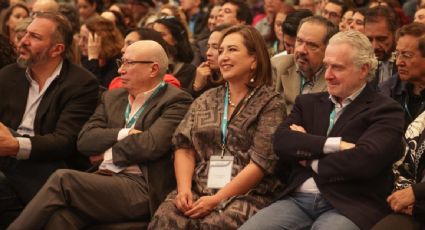 "La FIL es un encuentro de quienes pensamos distinto para poder construir un mejor país", dice Xóchitl Gálvez en homenaje al fundador Raúl Padilla