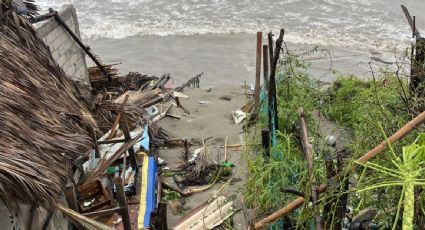 El huracán "Otis" dejó en ruinas el refugio de tortugas marinas de Acapulco