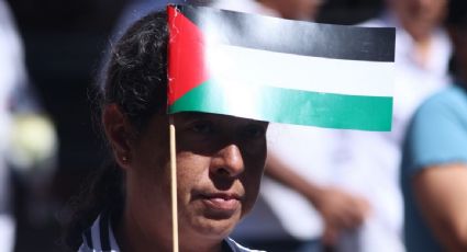 Marcha propalestina arriba a la Embajada de EU en México