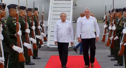 López Obrador recibe en Campeche al presidente cubano Miguel Díaz-Canel