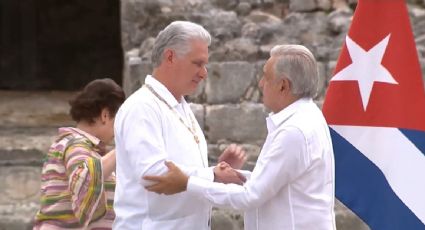 Entre críticas de la oposición, AMLO entrega al presidente cubano Díaz-Canel la condecoración del Águila Azteca