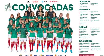 Kenti Robles y Charlyn Corral lideran convocatoria de la Selección Mexicana para disputar la Revelations Cup