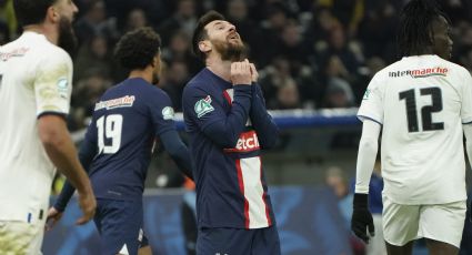 ¡Au revoir! PSG, con todo y Messi, tropieza en Marsella y queda fuera en la Copa de Francia