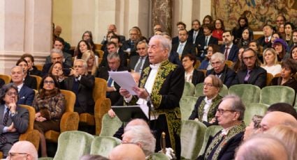 "La novela salvará la democracia o se echará a perder con ella", asegura Vargas Llosa en su discurso de ingreso a la Academia Francesa