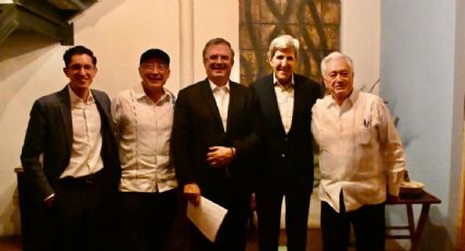 Ebrard y Bartlett reciben a John Kerry previo a su reunión con AMLO para analizar proyectos de energía eólica