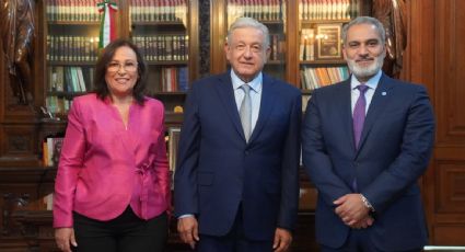 AMLO recibe al secretario de la OPEP en Palacio Nacional