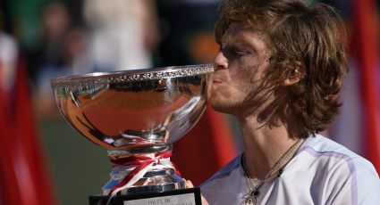 El tenista Andrey Rublev se corona en Monte-Carlo y consigue el primer Masters 1000 de su carrera