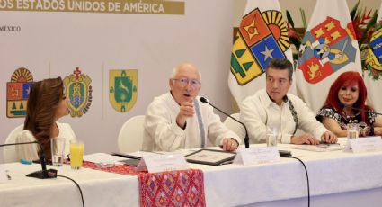 Ken Salazar se reúne con gobernadores del sur para abordar temas de seguridad y migración