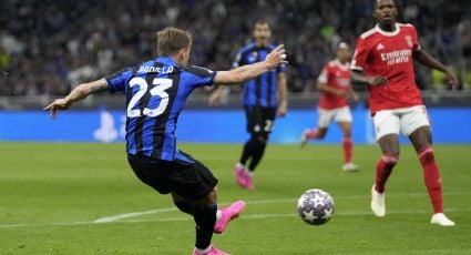 Inter empata ante Benfica, pero tendrá derbi lombardo ante el Milan en Semifinales de Champions