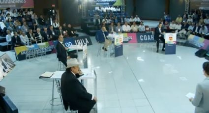 Entre descalificaciones y propuestas vagas trascurre el debate ciudadano de candidatos a la gubernatura de Coahuila