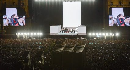 Concierto de Rosalía en el Zócalo de la Ciudad de México reúne a 160 mil personas