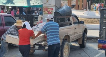 Familias de Coyuca desplazadas por violencia y amenazas regresan a sus hogares, escoltadas por la Guardia Nacional