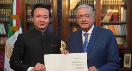 AMLO recibe las cartas credenciales de siete embajadores, entre ellos los de China y Rusia