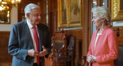 AMLO y Von der Leyen acuerdan acelerar firma de tratado de libre comercio entre México y la UE