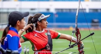 La mexicana Ángela Ruiz muestra buena puntería y se cuelga medalla de plata en la Copa del Mundo de Tiro con Arco