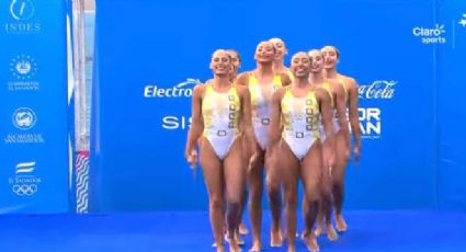 ¡Hablan en la piscina! Selección Mexicana de Natación Artística cosecha plata en Equipo Técnico de Centroamericanos