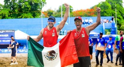 ¡Campeones! Juan Virgen y Miguel Sarabia le dan a México el primer oro de su historia en Voleibol de Playa de Centroamericanos