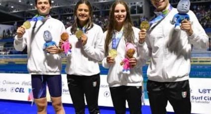 Seleccionados de Natación se ‘empachan’ de preseas y México toma la cima del medallero en los Centroamericanos