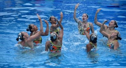 Selección de Natación Artística, a la que Ana Guevara mandó a vender calzones, gana medalla de oro para México en los Centroamericanos