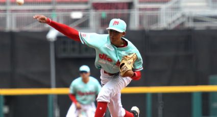 Humberto Cruz sorprende con los Diablos Rojos al lanzar con 16 años de edad: "Muchas gracias a todos por la confianza"