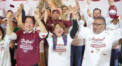 Las "corcholatas" de AMLO felicitan a Delfina Gómez por su virtual triunfo en el Estado de México