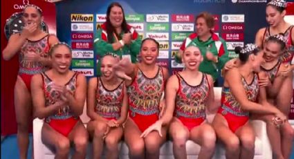 La Selección Mexicana de Natación Artística araña las medallas y termina en cuarto lugar mundial en rutina acrobática