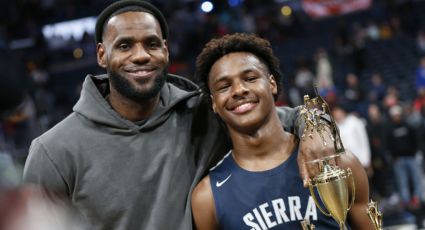 ¡Cumplen sueño de ‘El Rey’! Lakers eligen en el draft de la NBA al hijo de LeBron James y serán compañeros la próxima temporada