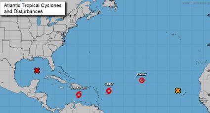 La tormenta tropical "Franklin" provocará lluvias en Haití, República Dominicana y Puerto Rico