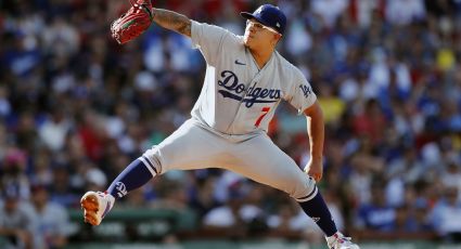 ¡Mexican power! Julio Urías recibe cuadrangular de Alex Verdugo, pero supera los 700 ponches en Grandes Ligas