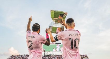 Messi y el Inter Miami 'presumen' la Leagues Cup a su afición, pero empatan ante Nashville en la MLS