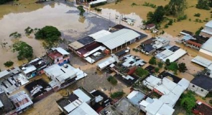 Fuertes lluvias en Veracruz ocasionan inundaciones en Zongolica