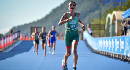 ¡A dos segundos del podio! La mexicana Ana Sofía Rodríguez conquista el cuarto sito en el Mundial de triatlón