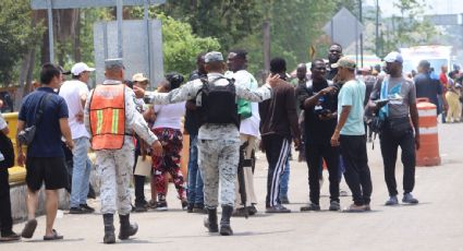 Enfrentamiento en Suchiate entre marinos y presuntos traficantes de migrantes deja tres heridos