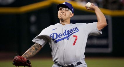 El pitcher mexicano Julio Urías fue arrestado por violencia doméstica y liberado tras pagar una fianza de 50 mil dólares