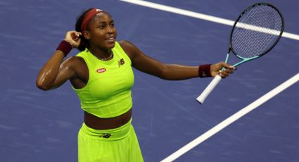 La estadounidense Coco Gauff llega a su primera final del US Open en un partido marcado por una protesta de ambientalistas