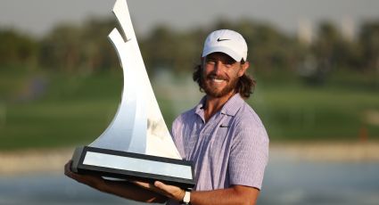 El golfista Tommy Fleetwood brilla en el green y conquista el Dubái Invitational