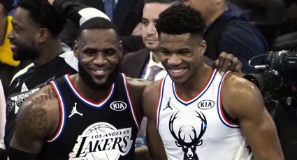 LeBron James y Giannis Antetokounmpo lideran las votaciones para el Juego de Estrellas de la NBA