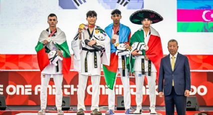 ¡Buen inicio! El mexicano David Valdés conquista medalla de bronce en el Mundial Juvenil de taekwondo