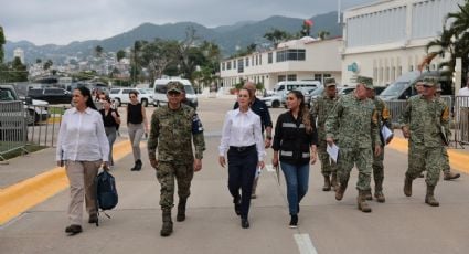 Sheinbaum coordina acciones en Acapulco tras huracán "John", pero no recorre zonas afectadas