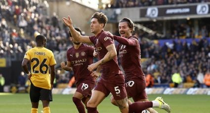 Manchester City caza a los Wolves con un gol de último minuto y es líder provisional de la Premier League