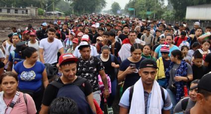 Sale la caravana migrante "El Niño" desde la frontera sur a poco más de dos semanas de que se celebren las elecciones en EU