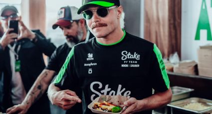 ¡Ya es experto! El piloto Valtteri Bottas no se cansa de comer tacos en México y los prepara para su equipo: “Es como una religión”