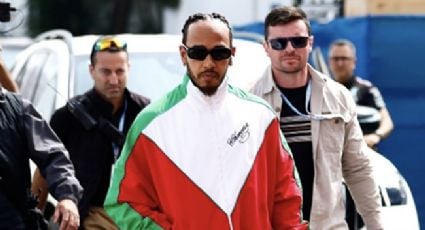 ¡Qué elegancia! Lewis Hamilton, siete veces campeón del mundo de F1, luce atuendo con los colores de la bandera de México