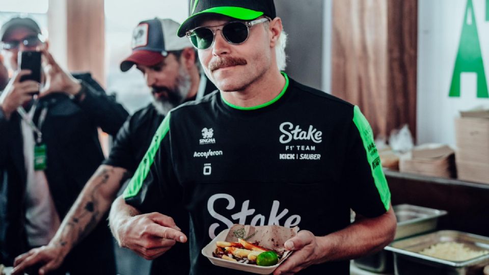 Bottas, siempre fiel a los tacos.