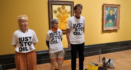 Activistas de Just Stop Oil no podrán protestar en Londres por arrojar sopa a cuadros de Van Gogh