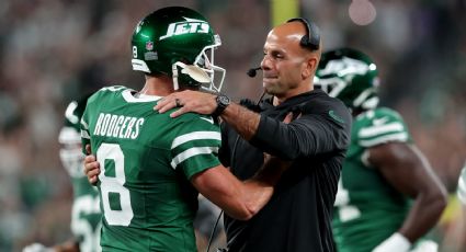 Aaron Rodgers, QB de los Jets, niega mala relación con el coach Robert Saleh pese a roces: “Somos muy buenos amigos”