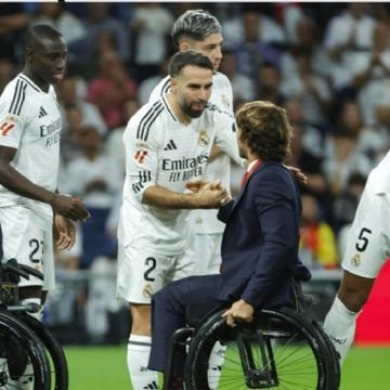 Real Madrid rinde homenaje a los medallistas paralímpicos españoles que participaron en París 2024