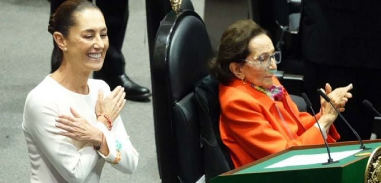 Claudia Sheinbaum envía sus condolencias por el fallecimiento de Ifigenia Martínez 